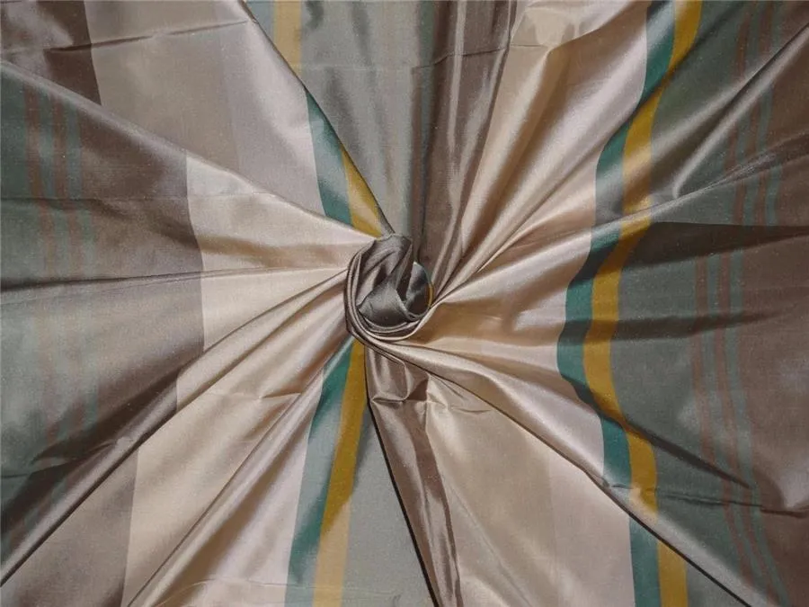 100% Pure Silk Taffeta Fabric Multi Color TAF303[5]