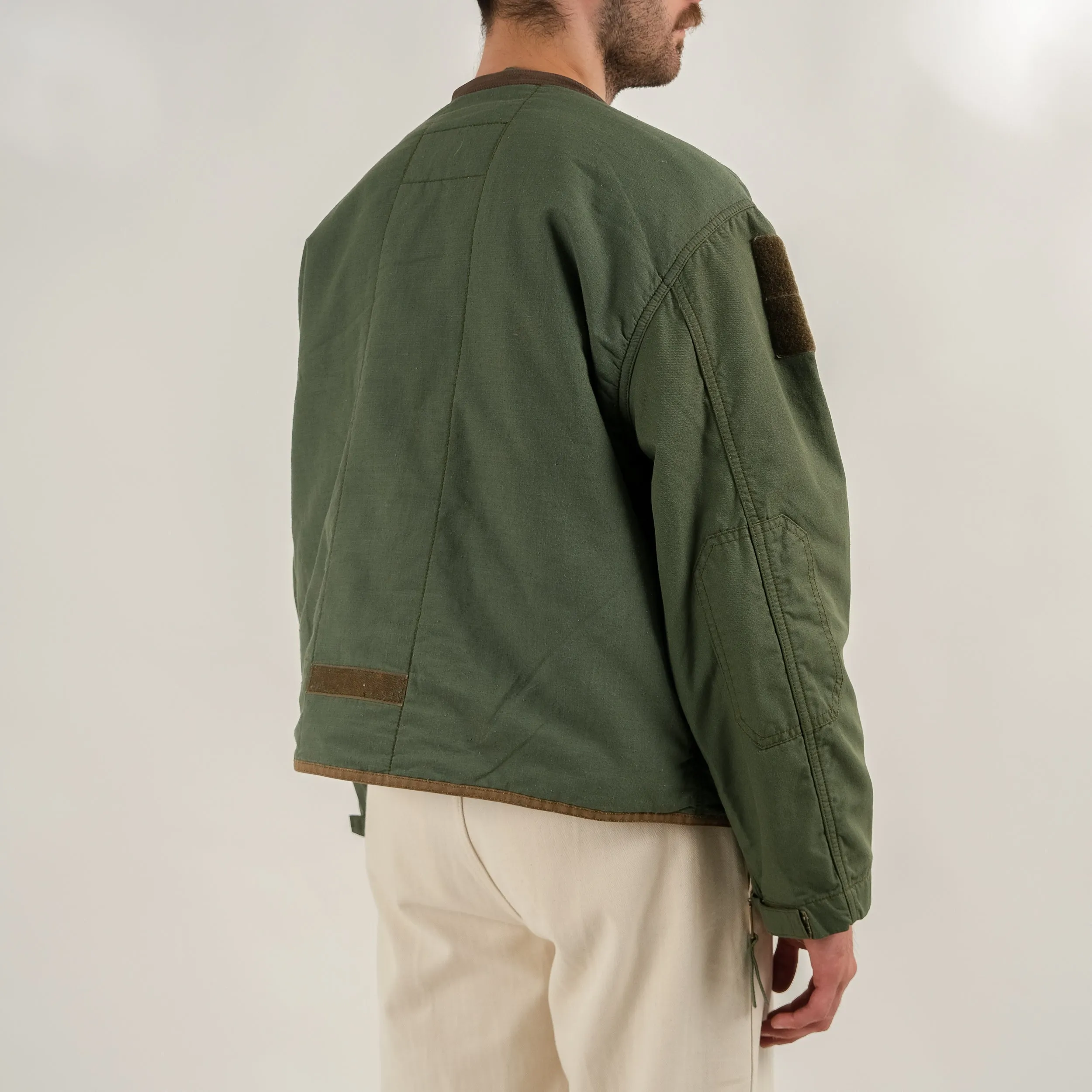 60s CZ OLIVE UTILITY PILOT JACKET