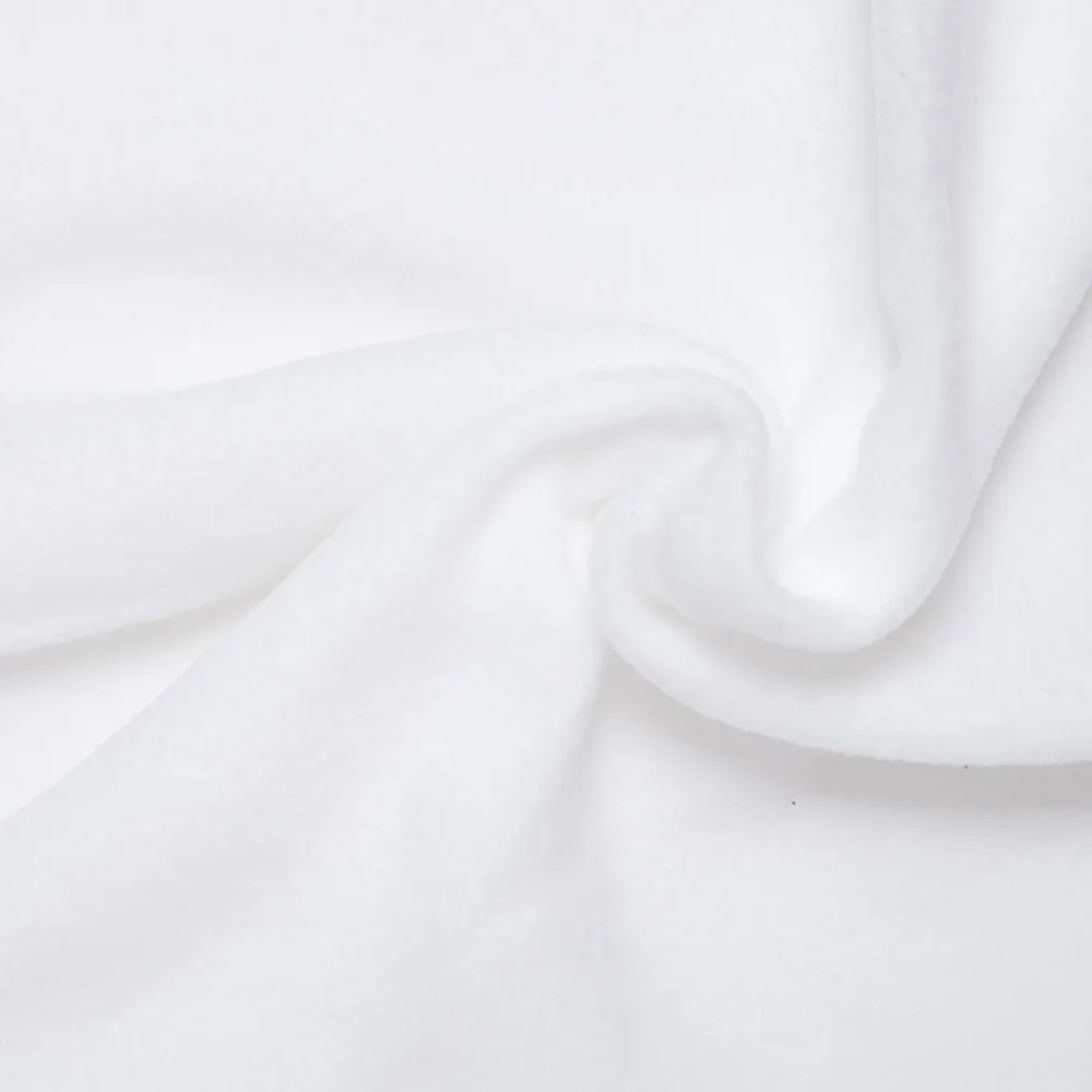 Anti-Pill Lambskin Fleece - White