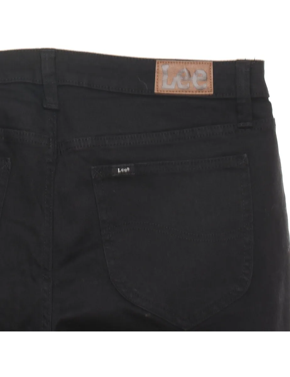 Black Lee Jeans - W34 L30