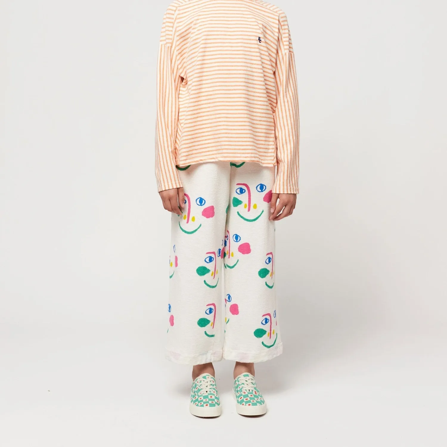 BOBO CHOSES - Smiling Mask All Over Jogging Pants