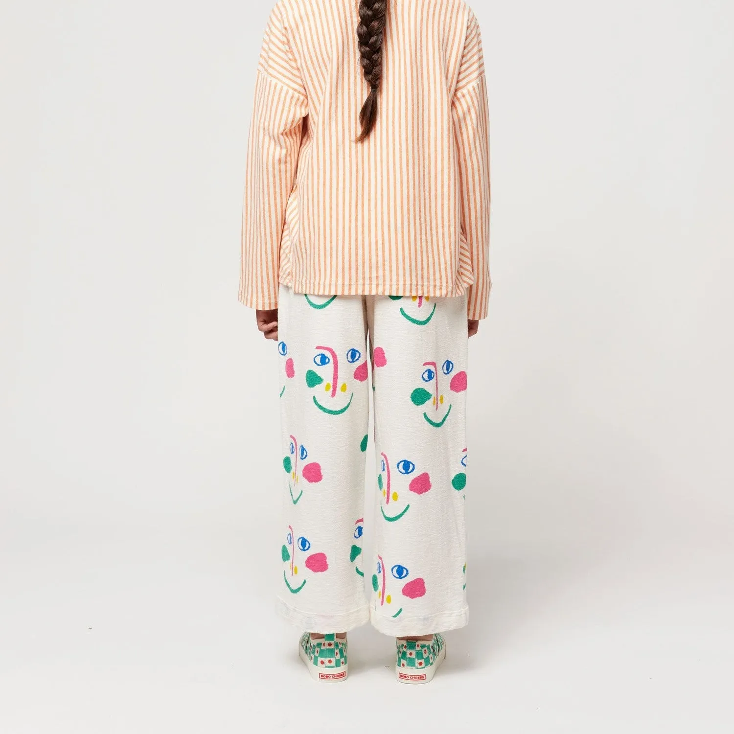 BOBO CHOSES - Smiling Mask All Over Jogging Pants