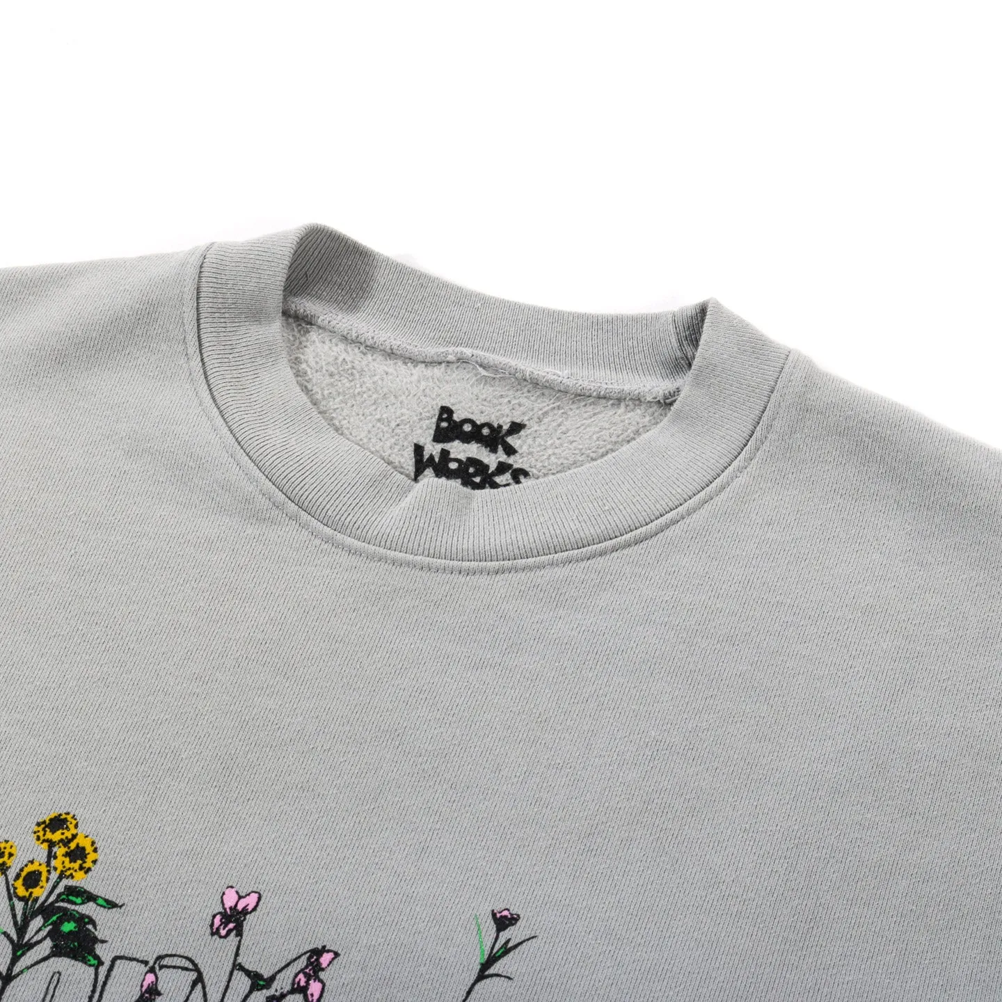 BOOK WORKS GARDEN CREWNECK SWEATSHIRT SAGE