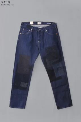 Boro Jeans - Deep Indigo - 34 (relaxed fit)