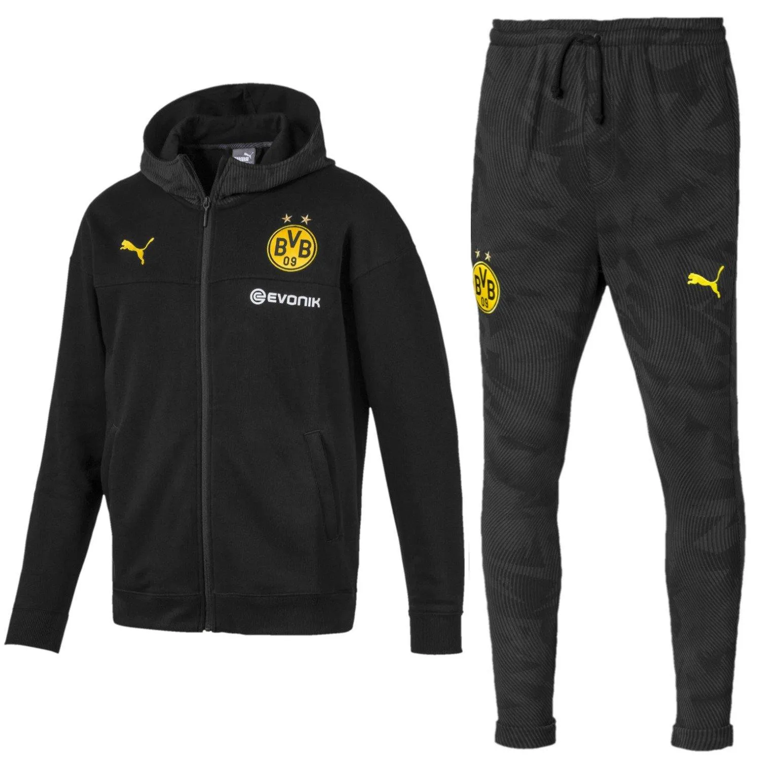 Borussia Dortmund Casual presentation Soccer tracksuit 2019/20 - Puma