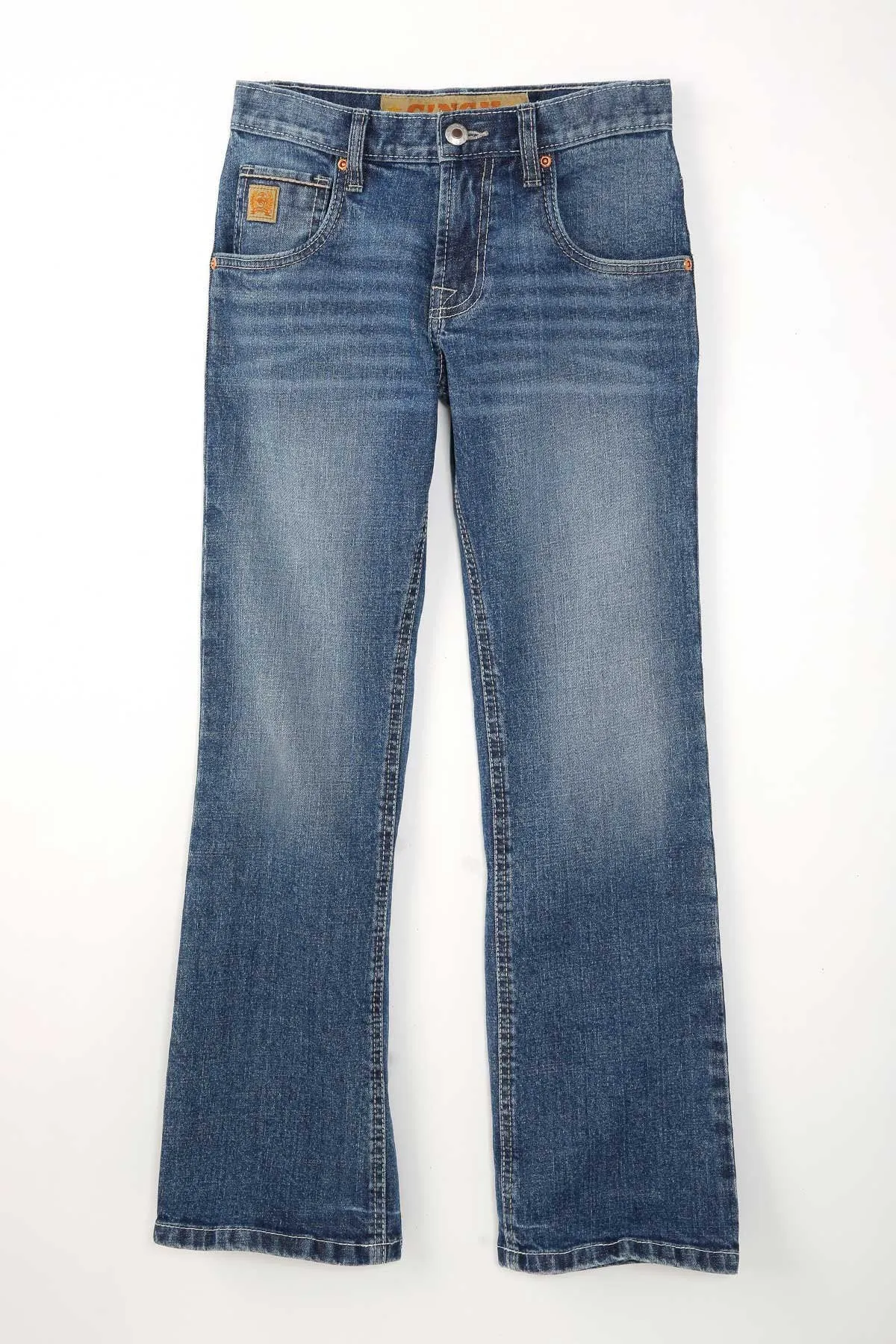 BOY'S RELAXED FIT JEAN - MEDIUM STONEWASH