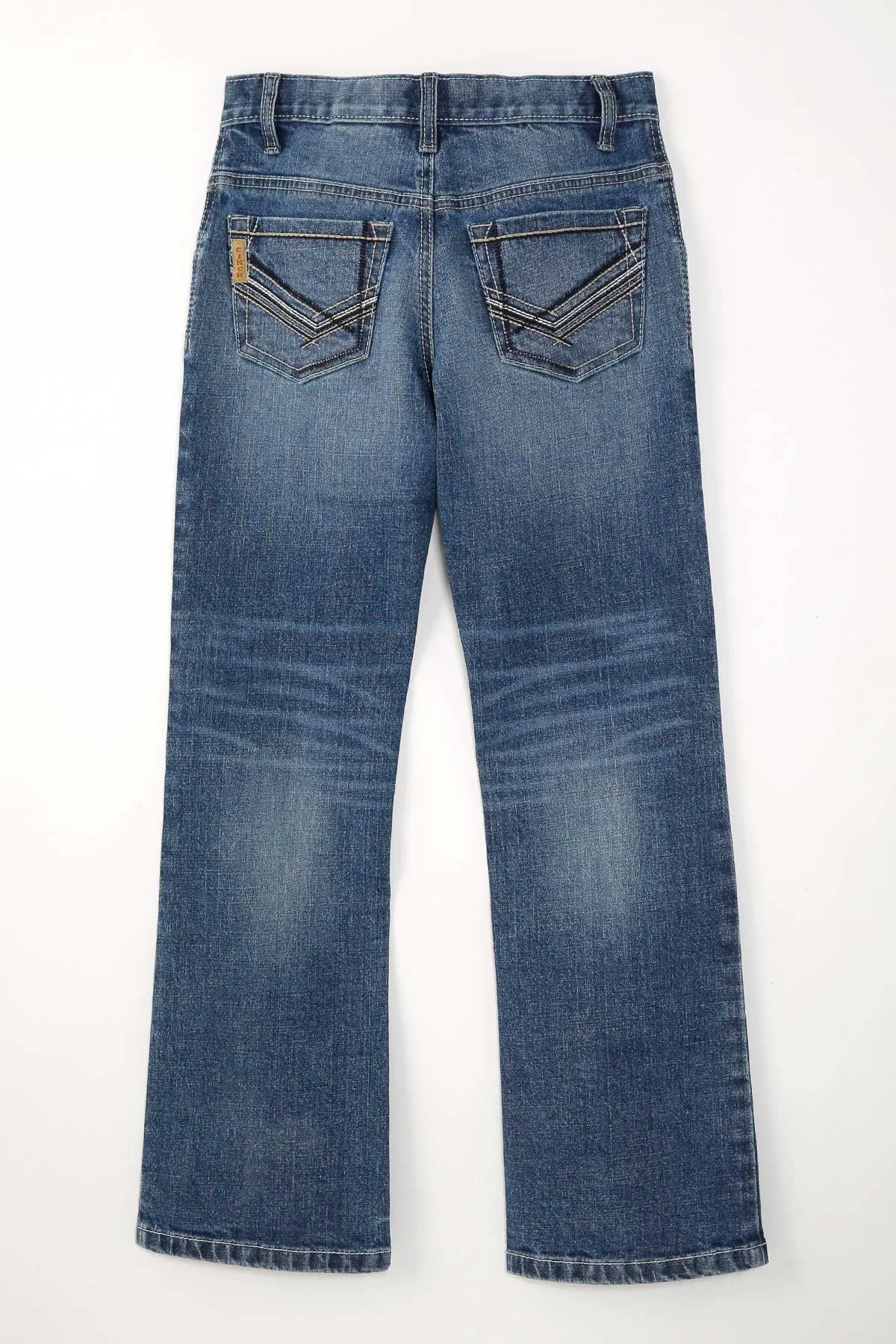 BOY'S RELAXED FIT JEAN - MEDIUM STONEWASH