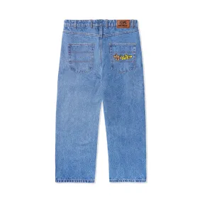 Butter Goods Pooch Relaxed Denim Jeans Washed Indigo