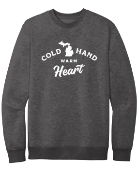 Cold Hand, Warm Heart Crewneck Sweatshirt