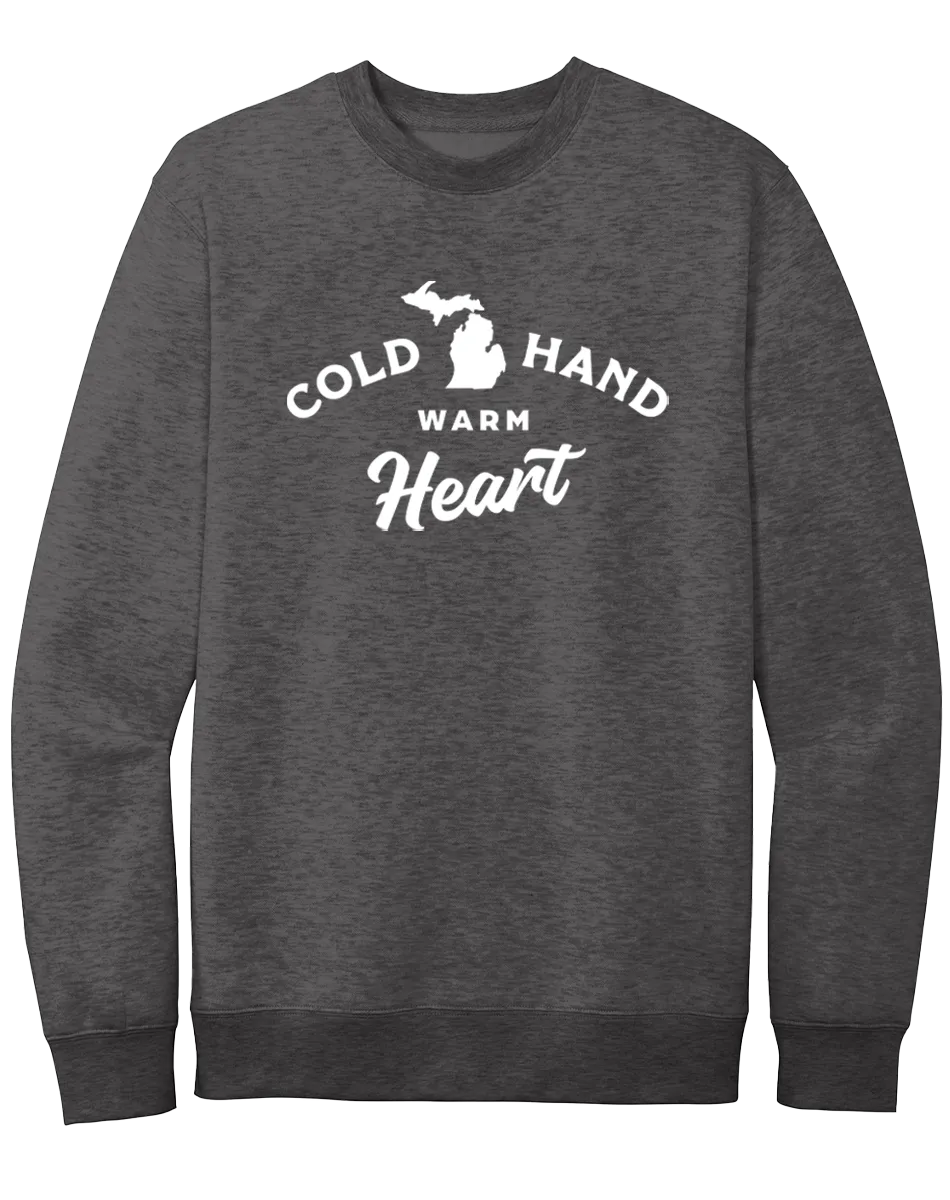 Cold Hand, Warm Heart Crewneck Sweatshirt