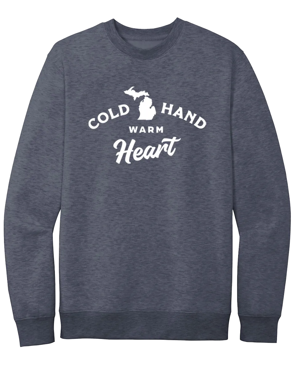 Cold Hand, Warm Heart Crewneck Sweatshirt