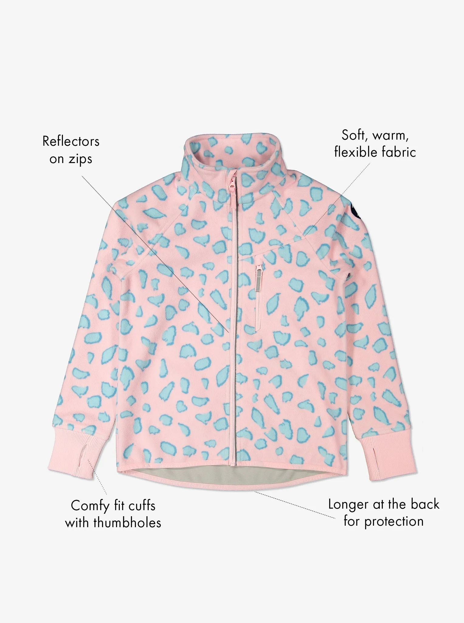 Fleece Waterproof Kids Jacket