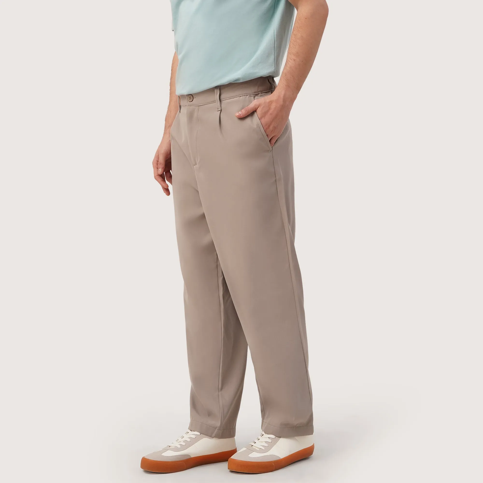 Gartered Relaxed Fit Trousers