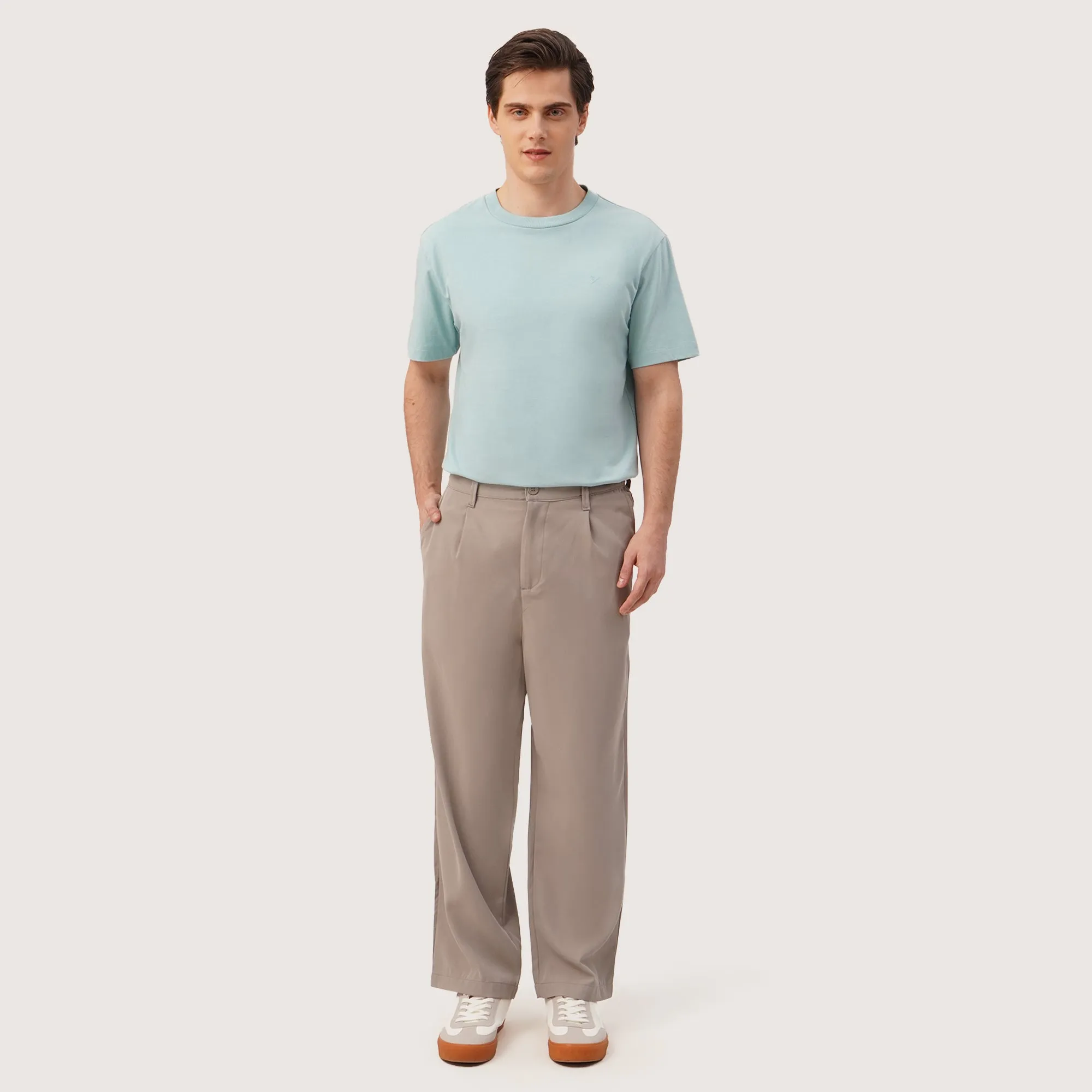 Gartered Relaxed Fit Trousers