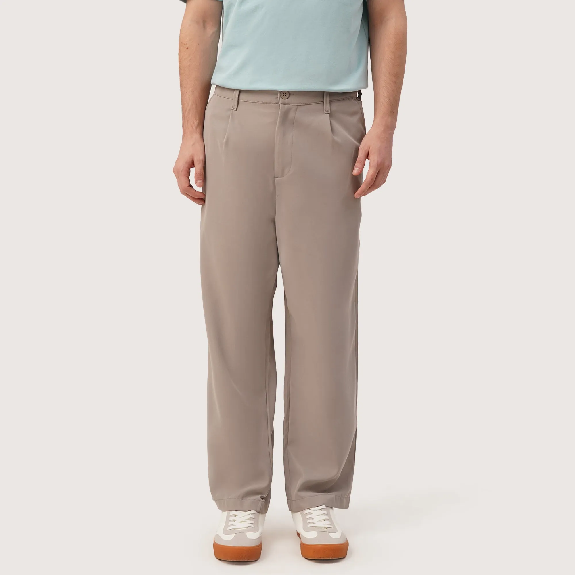 Gartered Relaxed Fit Trousers