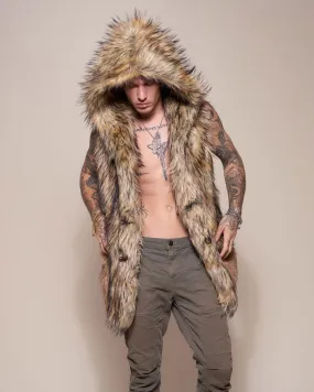 Golden Jackal Faux Fur Vest | Men's