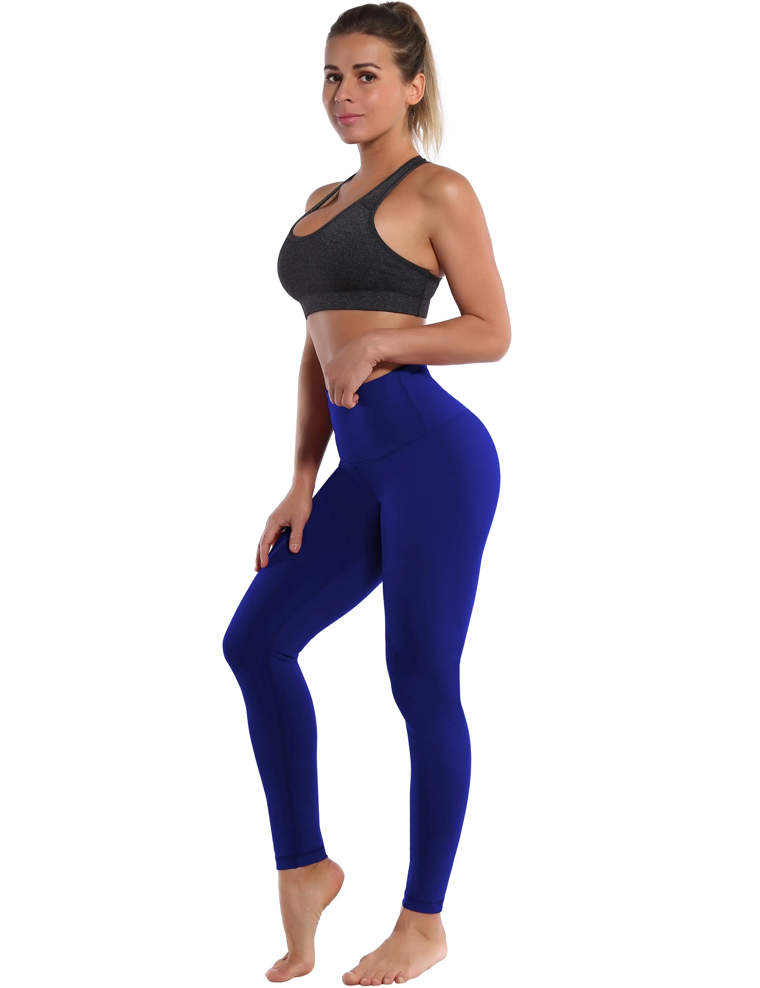 High Waist Jogging Pants navy ins_Jogging