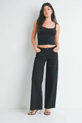 Just Black - Relaxed Wide Leg