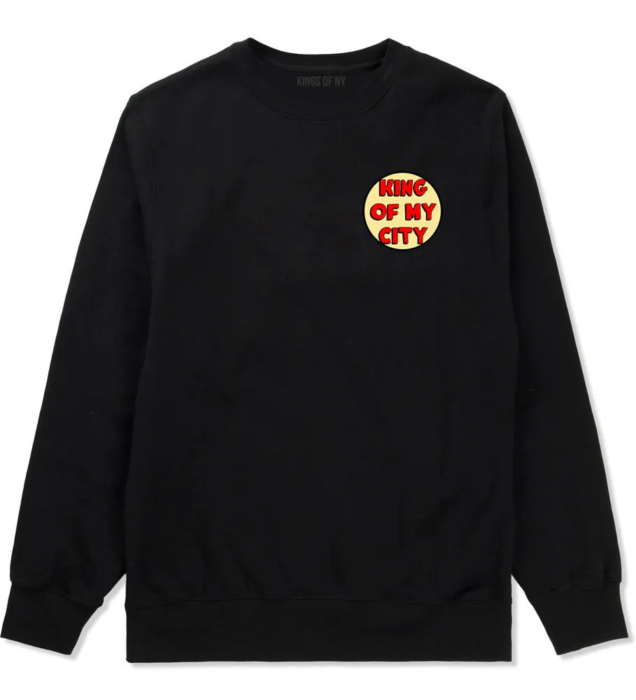 King Of My City Chest Logo Crewneck Sweatshirt