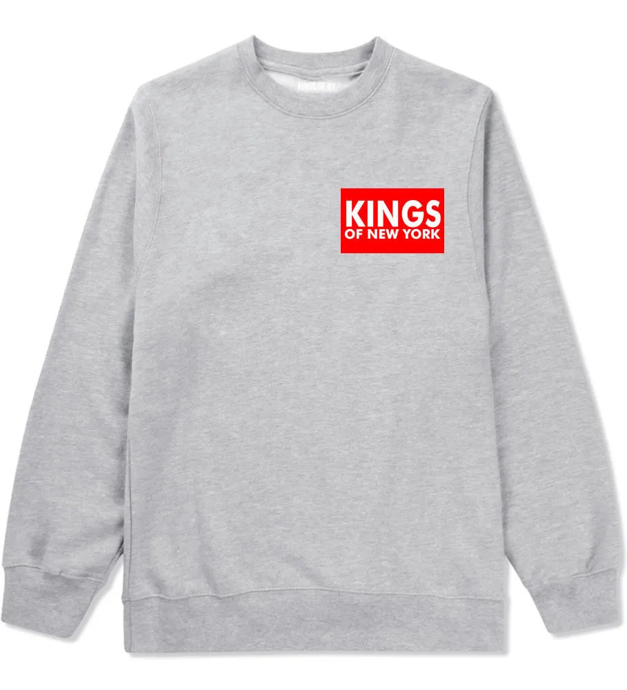 Kings Of New York Chest Logo Crewneck Sweatshirt