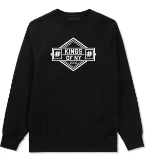 Kings Of NY Hashtag Logo Crewneck Sweatshirt