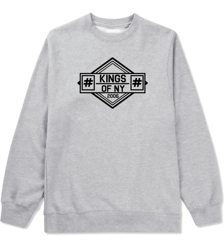 Kings Of NY Hashtag Logo Crewneck Sweatshirt