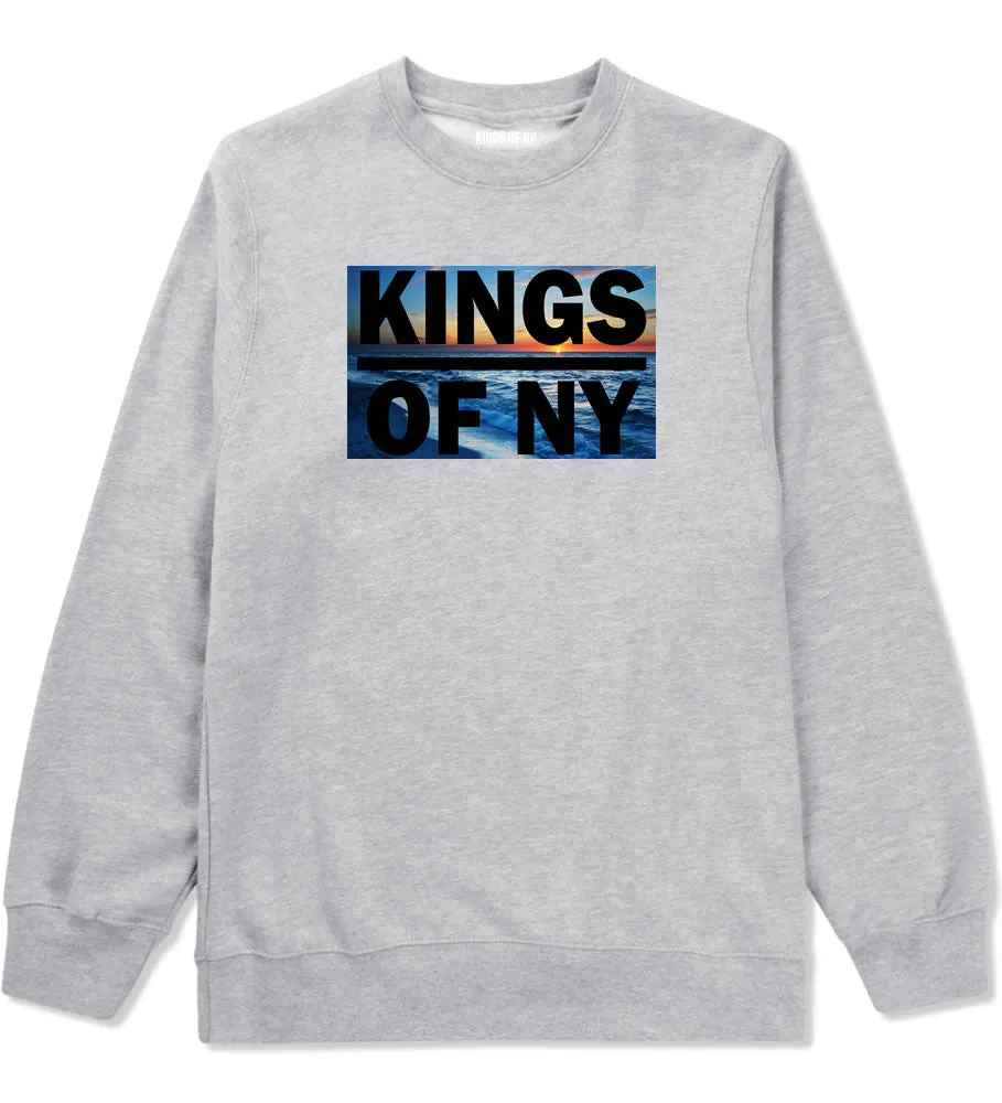 Kings Of NY Sunset Boys Kids Crewneck Sweatshirt