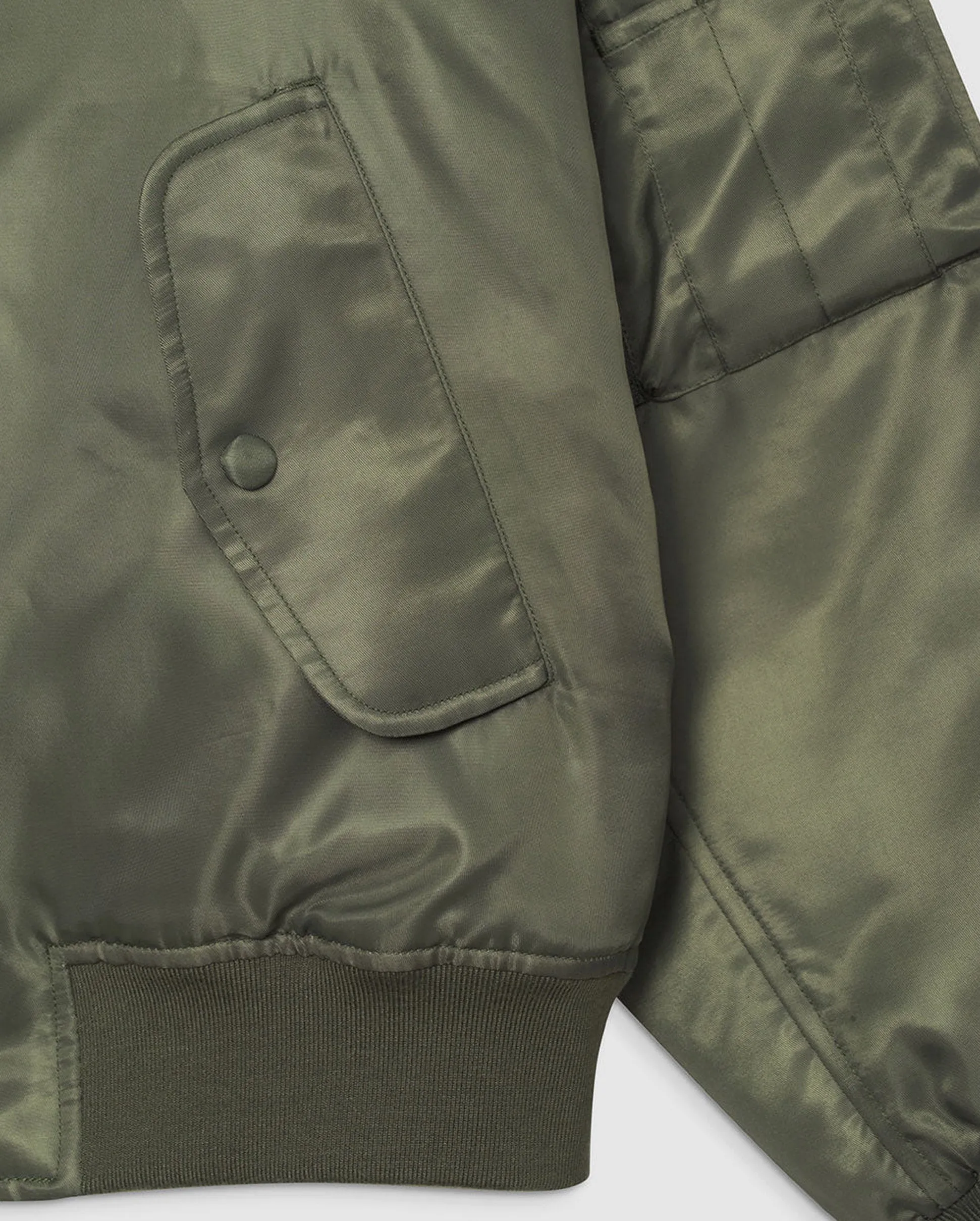 LEON BOMBER / ARMY GREEN