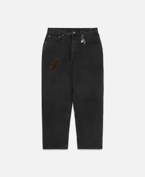 Lightning Relaxed Jeans (Black)