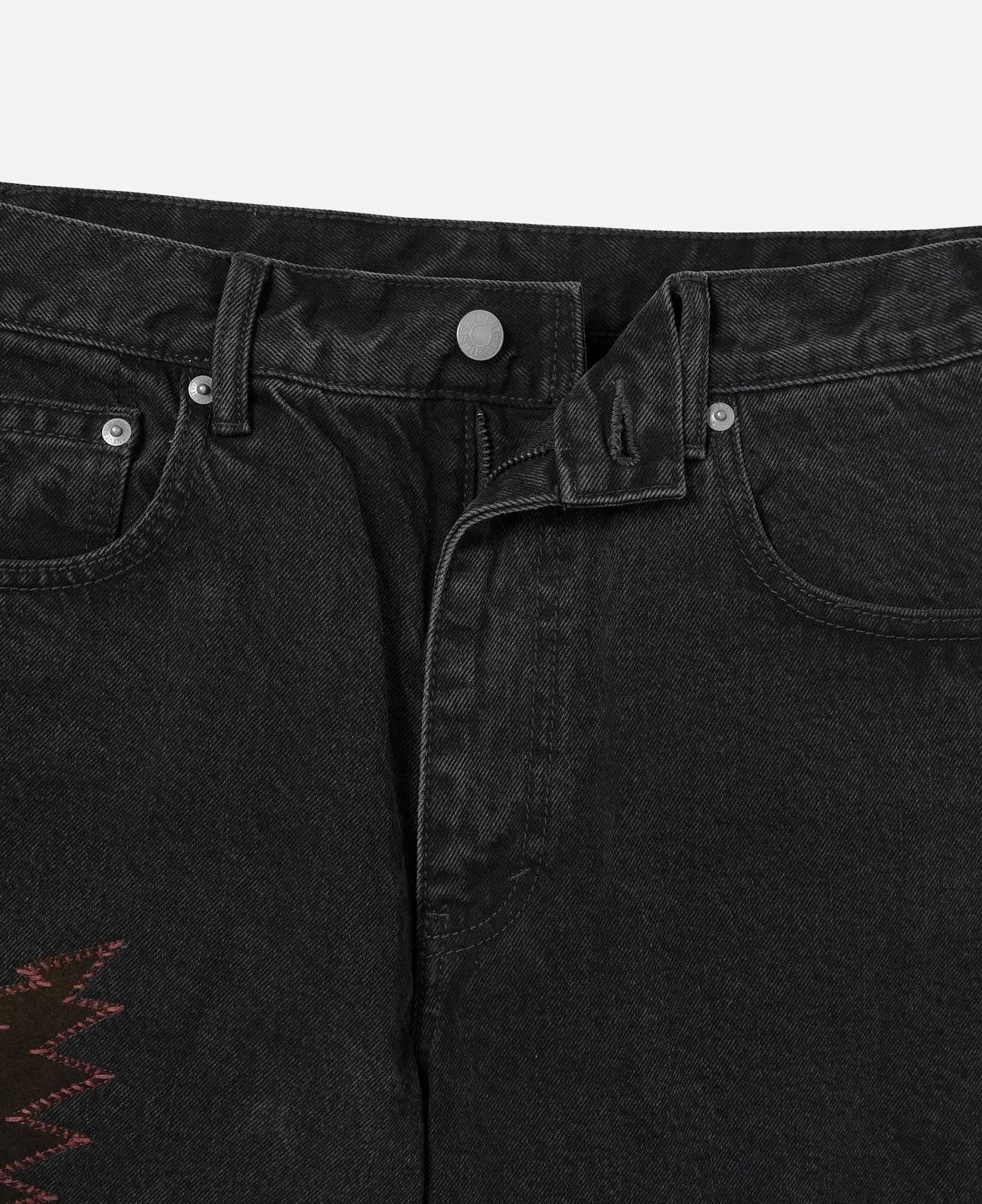 Lightning Relaxed Jeans (Black)