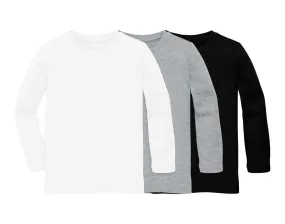 Long Sleeve Classic Tee - 3 Pack