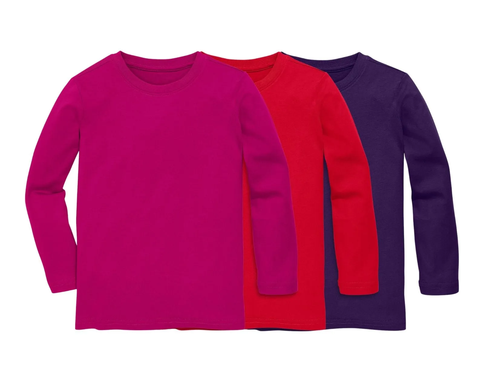 Long Sleeve Classic Tee - 3 Pack