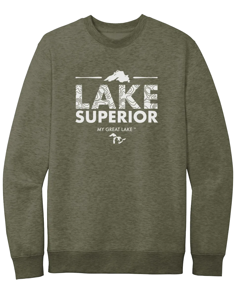 My Great Lake Superior Crewneck Sweatshirt