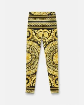 New Versace BAROCCO Heritage Print Women Leggings  Retail-$1025