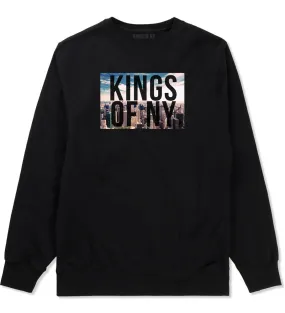 New York Skyline Boys Kids Crewneck Sweatshirt