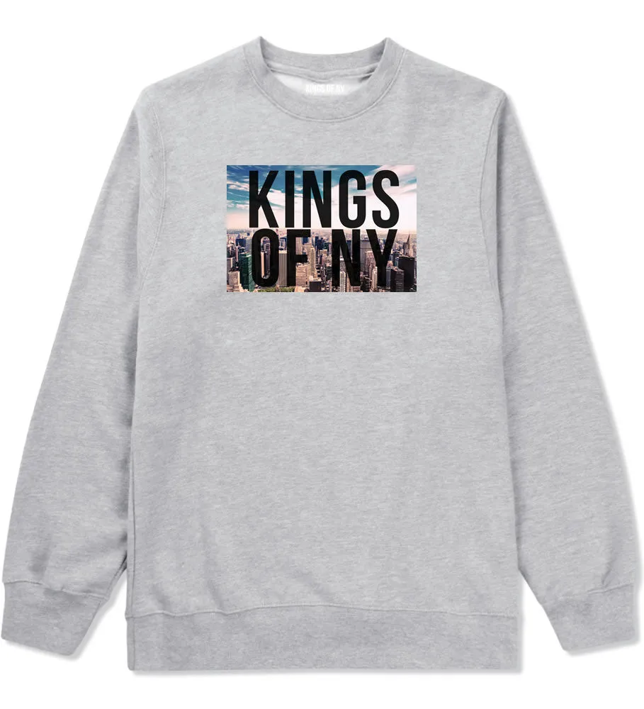 New York Skyline Boys Kids Crewneck Sweatshirt