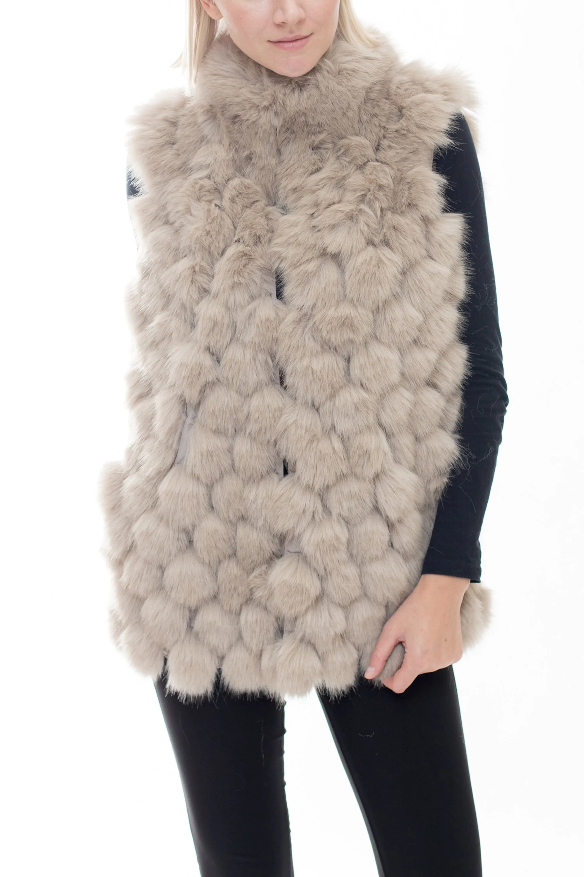 OAKLAND - Faux Fur Vest