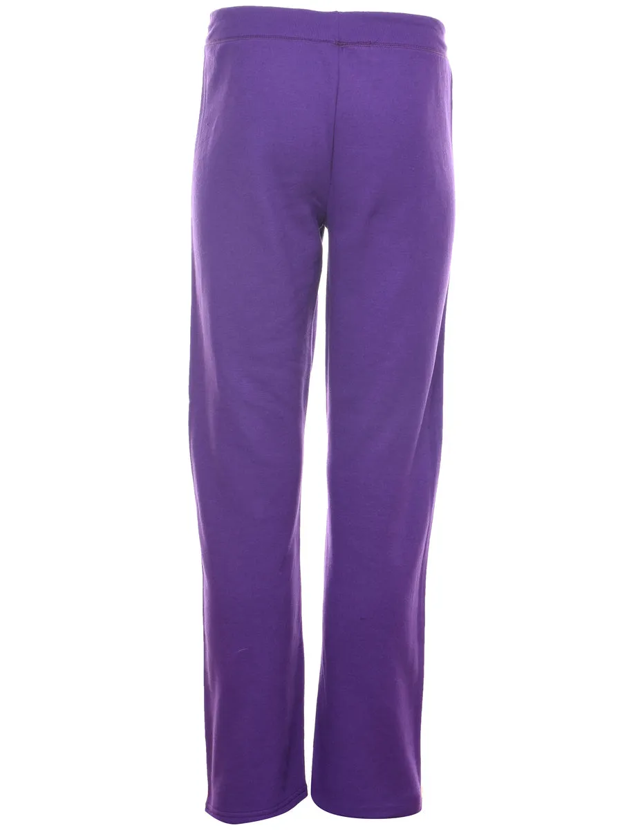 Purple Plain Jogging Bottoms - W30 L31