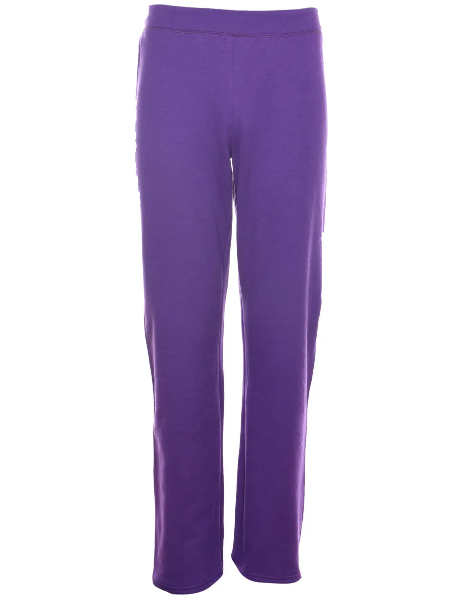 Purple Plain Jogging Bottoms - W30 L31