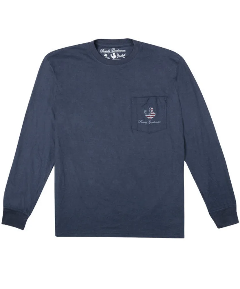 Rowdy Gentleman - Rowdy Reagan Long Sleeve Tee