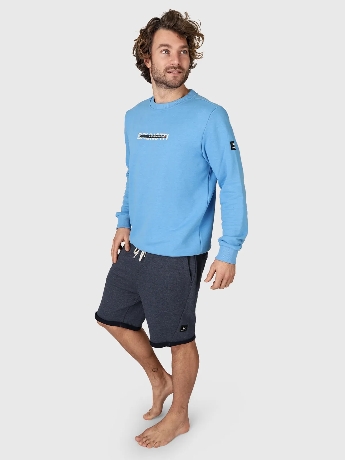 Salvino Men Sweat Shorts | Blue