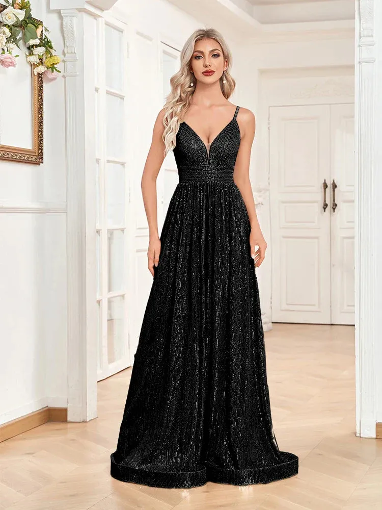 Sequin Gown for High-End Events - Prom Dress