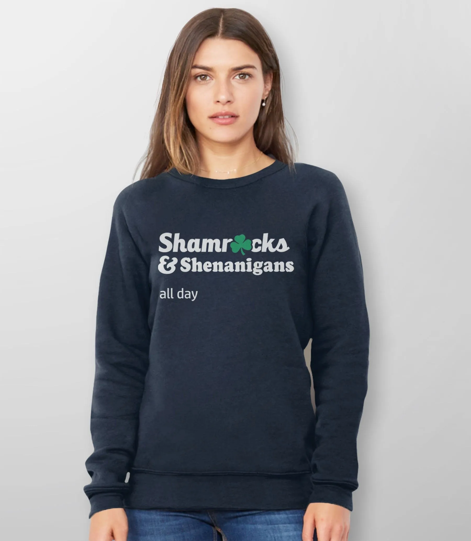 Shamrocks and Shenanigans Sweater or Hoodie | St Pattys Day Sweatshirt