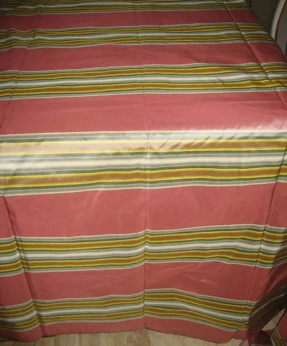 SILK TAFFETA FABRIC 54&quot;-multi colour gorgeous horizontal stripes