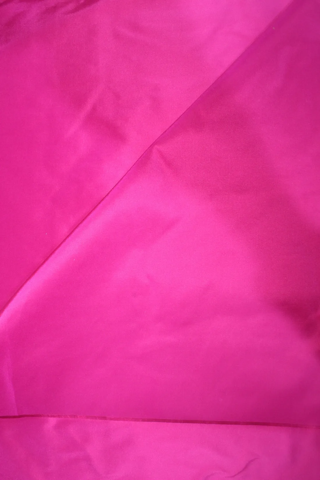 Silk taffeta fabric HOTTEST PINK 54&quot; 40MM TAF299