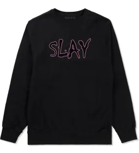 Slay Pink Crewneck Sweatshirt