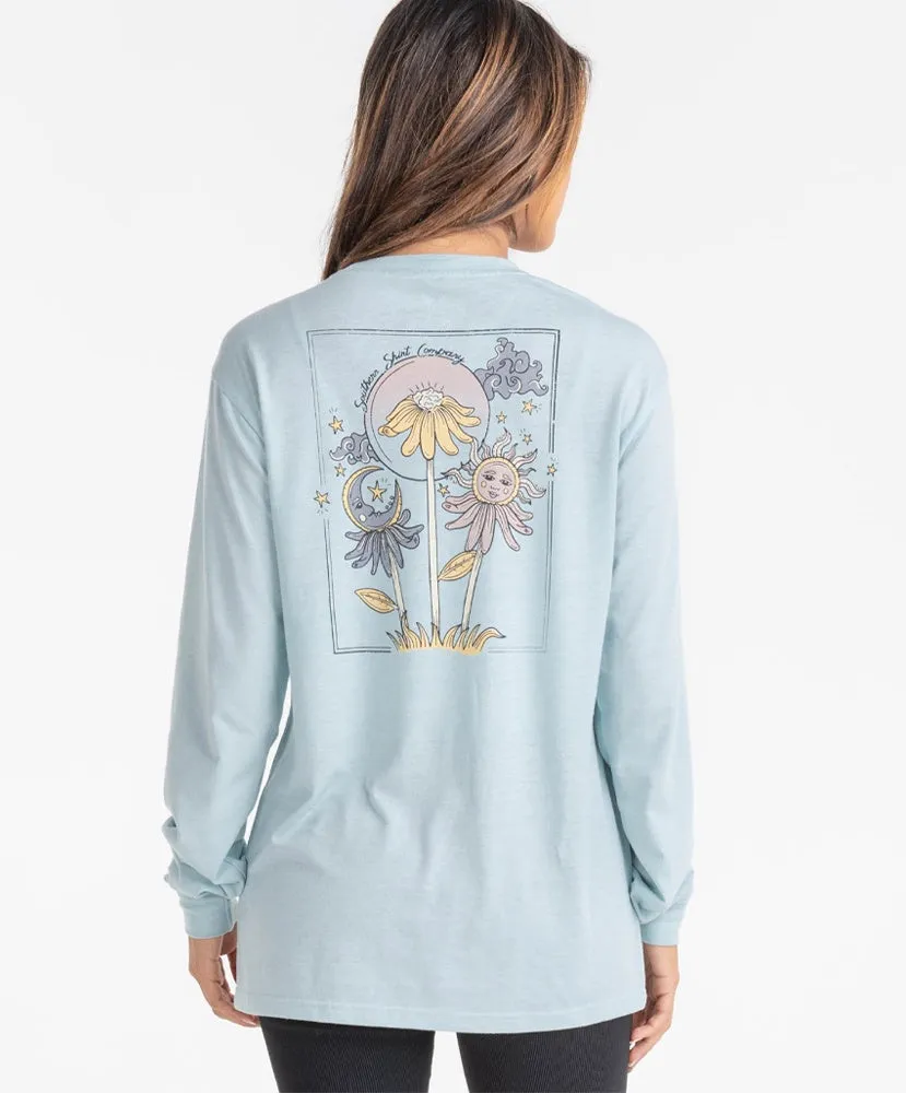 Southern Shirt Co - Sun and Stars Floral Tee Longsleeve