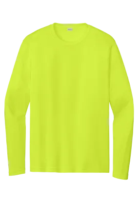 Sport-Tek® Long Sleeve PosiCharge® Competitor™ Tee - Neon Yellow