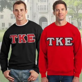 Tau Kappa Epsilon 9oz Crewneck Sweatshirt, 2-Pack Bundle Deal - G500 - TWILL