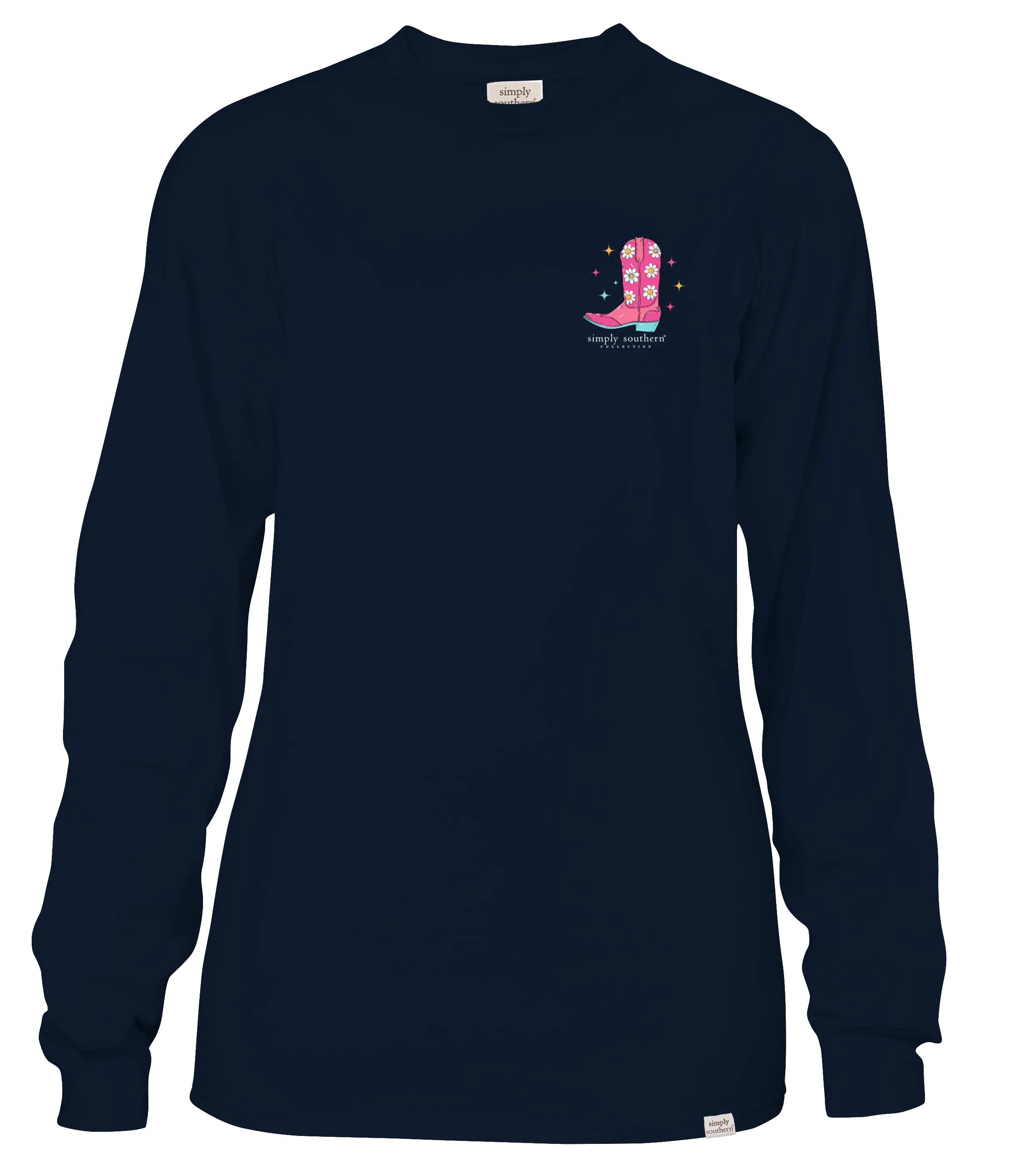 'Walk By Faith' Boots Long Sleeve Tee by Simply Southern